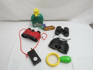 BINOCULAR ADVENTURER LOT UNISEX PRESCHOOL SCIENCE NATURE CAMPING BIRD WATCH - Picture 1 of 3