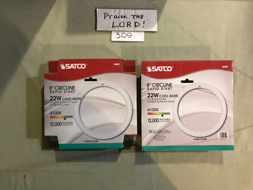 2- SATCO REPLACEMENT BULB FOR FC8T9/D/RS 22W 8'' CIRCULAR S6501 - Image 1 of 1