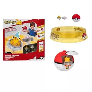 Rei Toys Pokemon Arena di Combattimento Set Due Battle Spinners con due Poké Bal - Foto 1 di 1
