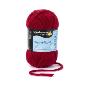 WASH+FILZ-IT! von Schachenmayr - RUBY (00006) - 50 g / ca. 50 m Wolle - Bild 1 von 4
