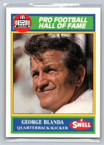 1990 Swell Greats #114 George Blanda Oakland Raiders NR/MT 90-SWELL - Picture 1 of 2