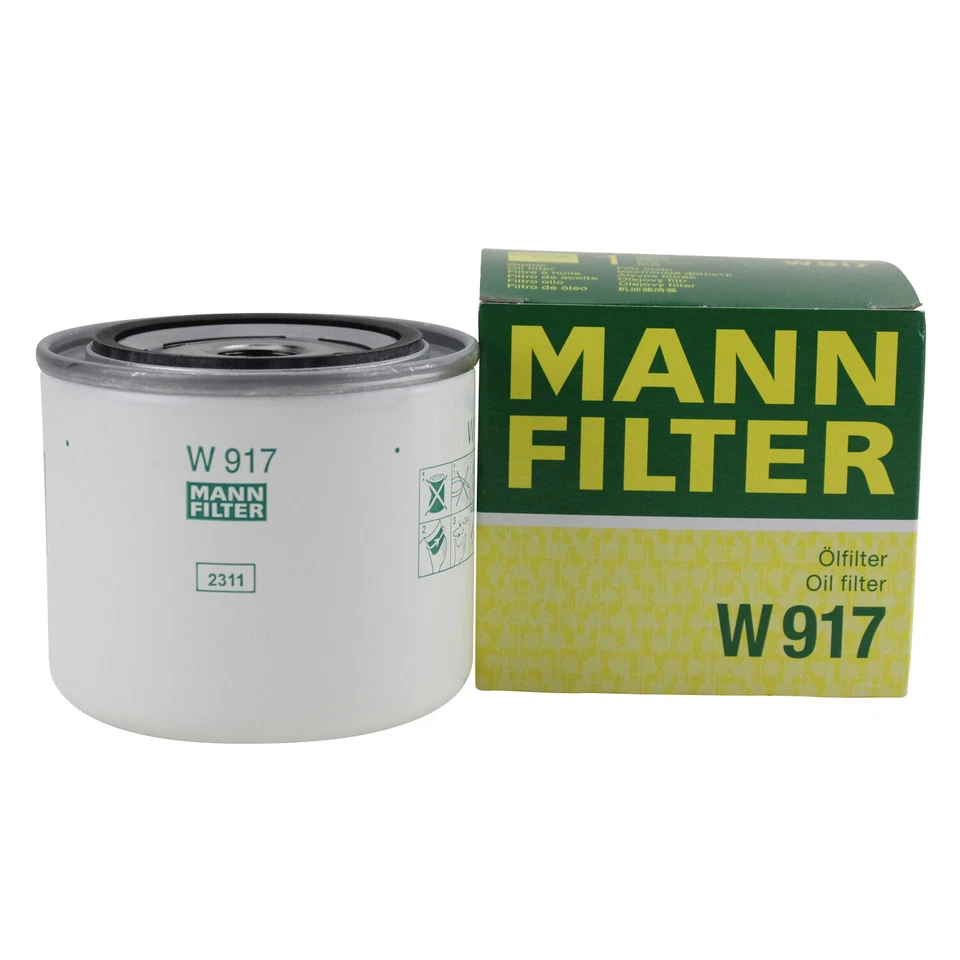 Filtro de aceite de motor Mann W 917 para Lada Niva Samara Volvo 264 740 745 850 940 Foto 1 de 4