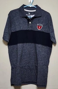 NWT Abercrombie Kids Boy's Grey Polo Shirt - Size 15-16 - Picture 1 of 3