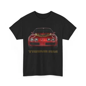 Red 1979 1980 1981 Firebird Trans Am Gift Unisex Heavy Cotton Tee T - Picture 1 of 6