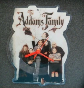MC HAMMER ADDAMS FAMILY WALL CLOCK Shaped Picture Disc Orig Vinyl Record SD54 - Picture 1 of 5
