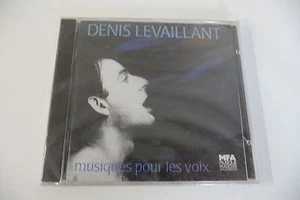 DENIS LEVAILLANT MUSIQUES POUR LES VOIX CD MFA AVANT GARDE LES PIERRES NOIRES. - Bild 1 von 2