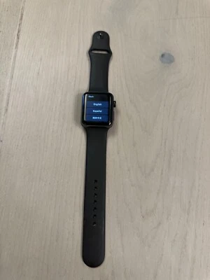 Apple Watch Series 3 42mm Ceramic Black Apple Edition (used, collectible) - Image 1 of 4