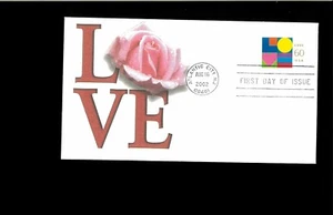 2002 First day Cover Love Atlantic City NJ - Picture 1 of 1