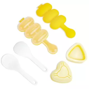 Zoyiancy 6 Pcs Rice Ball Mold, Rice Shaper Mold, Sushi Press Maker Mold, Clas... - Picture 1 of 6