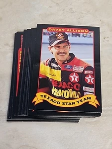 Davey Allison Texaco Star Team 1992 Maxx Race Cards Complete Set Of 20 - Picture 1 of 6