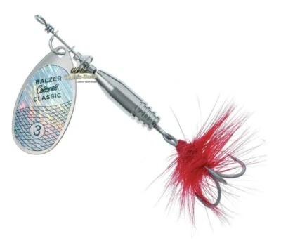 Balzer Colonel Classic Silber Glitter 3D Spinner 10g Gr. 4 - Bild 1 von 4