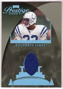 2000 Playoff Prestige Award Winning Materials #AW21 Edgerrin James sp /75 - Picture 1 of 2