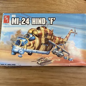 1988 AMT Ertl MIL MI-24 HIND "F" 1/72 MODEL HELICOPTER Gun Ship New Open Box - Picture 1 of 1