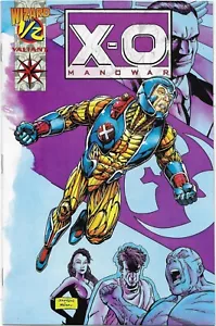 X-O Manowar #1/2 - VF/NM - Wizard Magazine Ediiton with COA - Foto 1 di 2