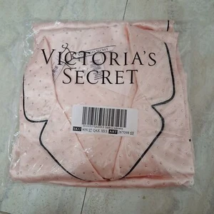 Juego de pijama largo satinado gota de rocío victoria's secret xs s m l xl xx - Imagen 1 de 6