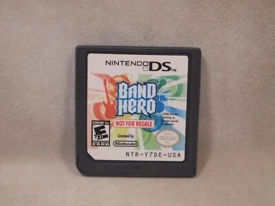 Band Hero (Not for Resale) Rare Demo (Nintendo DS | NDS) Authentic Cart ONLY - Image 1 of 2