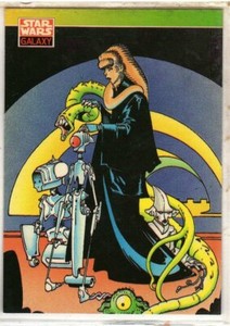 1993 Topps Star Wars Galaxy Trading Card/DESIGN ARTIST-P. CRAIG RUSSELL - #121