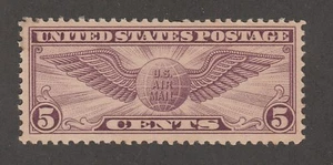*KAPPYSSTAMPS 19138A US AIR MAIL SCOTT C12 MINT LIGHTLY HINGED VF-XF - Picture 1 of 2