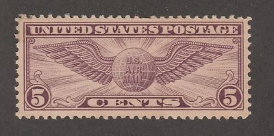 *KAPPYSSTAMPS 19138A US AIR MAIL SCOTT C12 MINT LIGHTLY HINGED VF-XF - Image 1 of 2