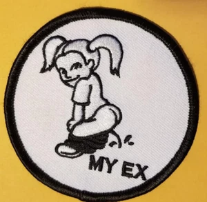 My Ex Patch Worldwide Ship approx 3" - Picture 1 of 2