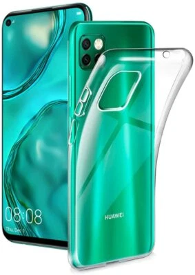 COVER CUSTODIA PER HUAWEI Y5p Y5 P TRASPARENTE TPU SLIM MORBIDA - Immagine 1 di 4