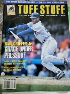 Tuff Stuff Magazine  July 1993 Ken Griffey Jr -Grace Under Pressure 