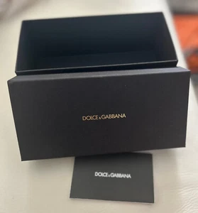 Dolce & Gabbana Sonnenbrille NUR BOX mit Booklet - Designer schwarz - Bild 1 von 2