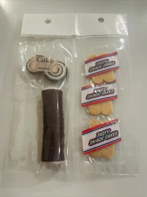 PROTOTIPO RARO Jolee's Tasty Snack + Pasteles de Chocolate Postre Pegatina EK Éxito Foto 1 de 2