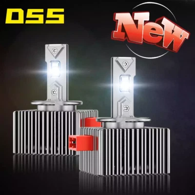 For 2016-2020 Chevrolet Silverado Xenon D5S Bulbs LED Head Light Lamp Kit Hi/Low — 第 1/4 张图片