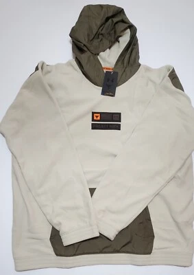 Under Armour Hombres 3XL Project Rock Día de los Veteranos Turbo Sudadera con Capucha Marfil 1380978 289 Foto 1 de 4