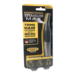 MicroTouch Titanium Max Lighted All In One Personal Trimmer Micro Precision New - Picture 1 of 3