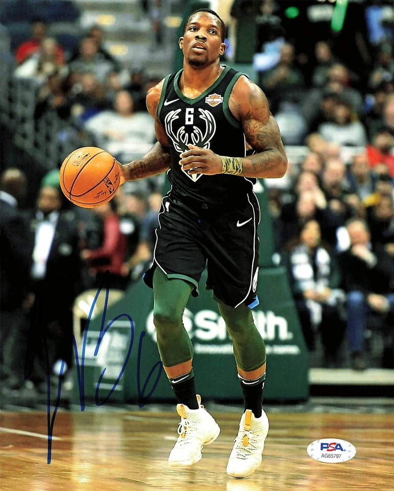 Foto firmada por Eric Bledsoe 8x10 PSA/DNA Milwaukee Bucks autografiada Foto 1 de 1