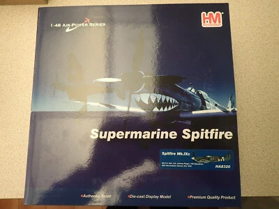 Hobbymaster HA8320 1:48 RAF Spitfire Mk.IXc Sqn Ldr Johnny Plagis 1944 Sealed - Image 1 of 4