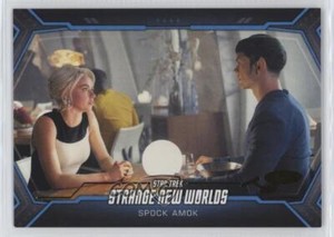 2023 Rittenhouse Star Trek Strange New Worlds Season 1 Gold Spock Amok #27 9pa