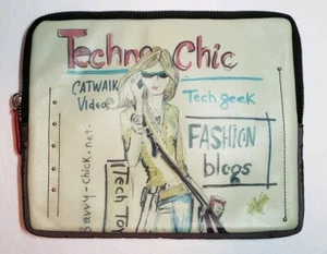 NWT BRIGHTON FASHIONISTA COLLECTION TECHNO CHIC STUDDED IPAD/TECH CASE POUCH BAG - Picture 1 of 9