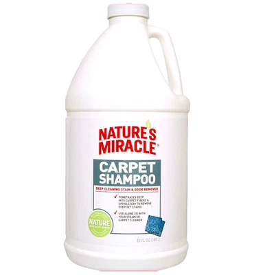 Nature’s Miracle Carpet Shampoo, Deep-Cleaning Pet Stain And Odor Remover, 64 OZ - Image 1 of 4