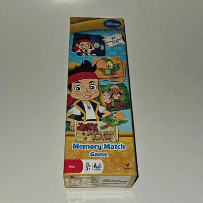 Disney Jake & Neverland Pirates Memory Match Game COMPLETE 72 Cards - Image 1 of 4