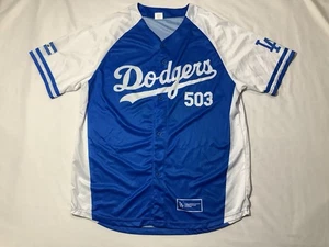 Los Angeles Dodgers Salvadoran El Salvador Heritage Night Jersey Sz XL MLB  - Picture 1 of 12