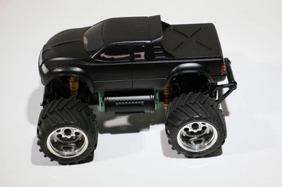 Kyosho Mini-Z Monster EX Mad Force Matte Black ASF Chassis & body set USED - Image 1 of 4