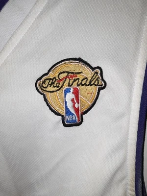 Camiseta Adidas Pau Gasol La Lakers #16 The Finals Patch Vintage Tamanho XL  - Imagem 1 de 3