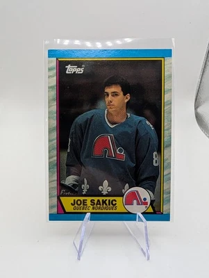 1989-90 Topps - Joe Sakic #113 (RC) - Image 1 of 2