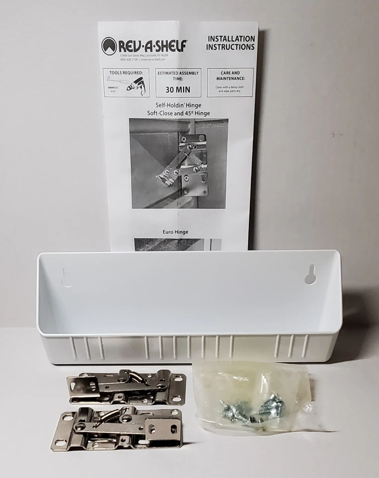 Bandeja de 11 puntas para debajo del fregadero de la cocina Wht Rev-A-Shelf Foto 1 de 4