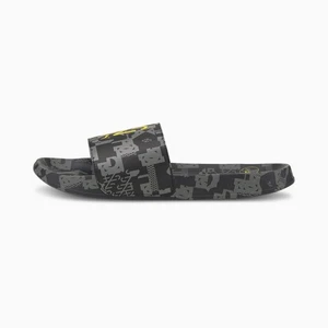 Puma X Neymar Jr Leadcat Black Sandals - Puma Black-CASTLEROCK - Picture 1 of 5