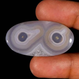 38.15Cts. Natural Incredible Botswana Agate Oval Cabochon Reiki Healing Gemstone - Picture 1 of 3