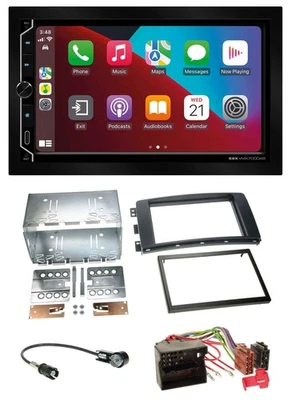 ESX 2DIN DAB USB MP3 Bluetooth Autoradio für Smart ForTwo 07-10 ForFour 04-06 Qu - Bild 1 von 4