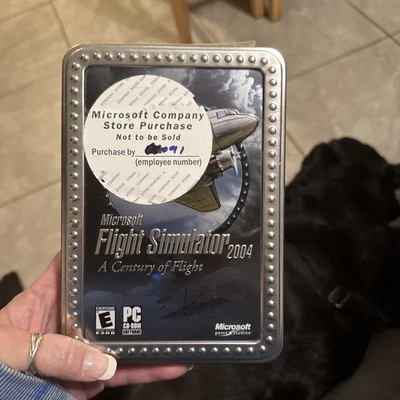 Microsoft Flight Simulator 2004: A Century of Flight Tin Box PC - SEALED - Image 1 of 3