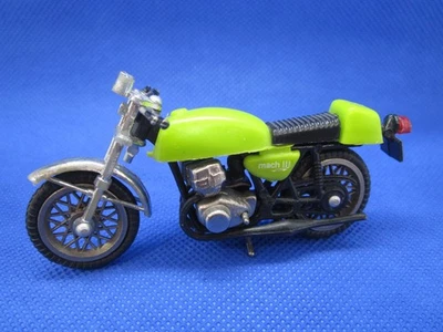 Juguete Vintage Kawasaki Moto ZEE Mach III Plástico Años 70 u 80 Modelo Foto 1 de 4