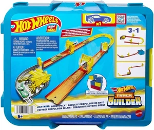 HOT WHEELS Blitz-Starter-Set-Modulare Aufbewahrungsbox mit Track-Bauteilen-HMC03 - Bild 1 von 1