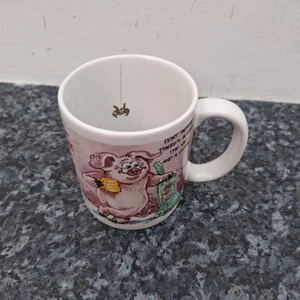 Taza Piggin Phobia 1998 David Corbridge cerámica coleccionable artistas del mundo - Imagen 1 de 12