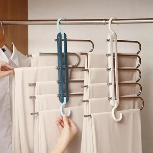 Non-slip Pants Telescopic Storage Household Multi-layer Rack Multifunctional - Picture 1 of 8